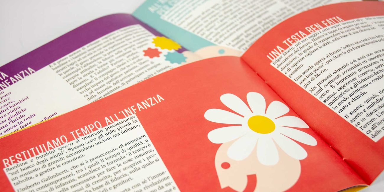 grafica 3 stati infanzia pagina